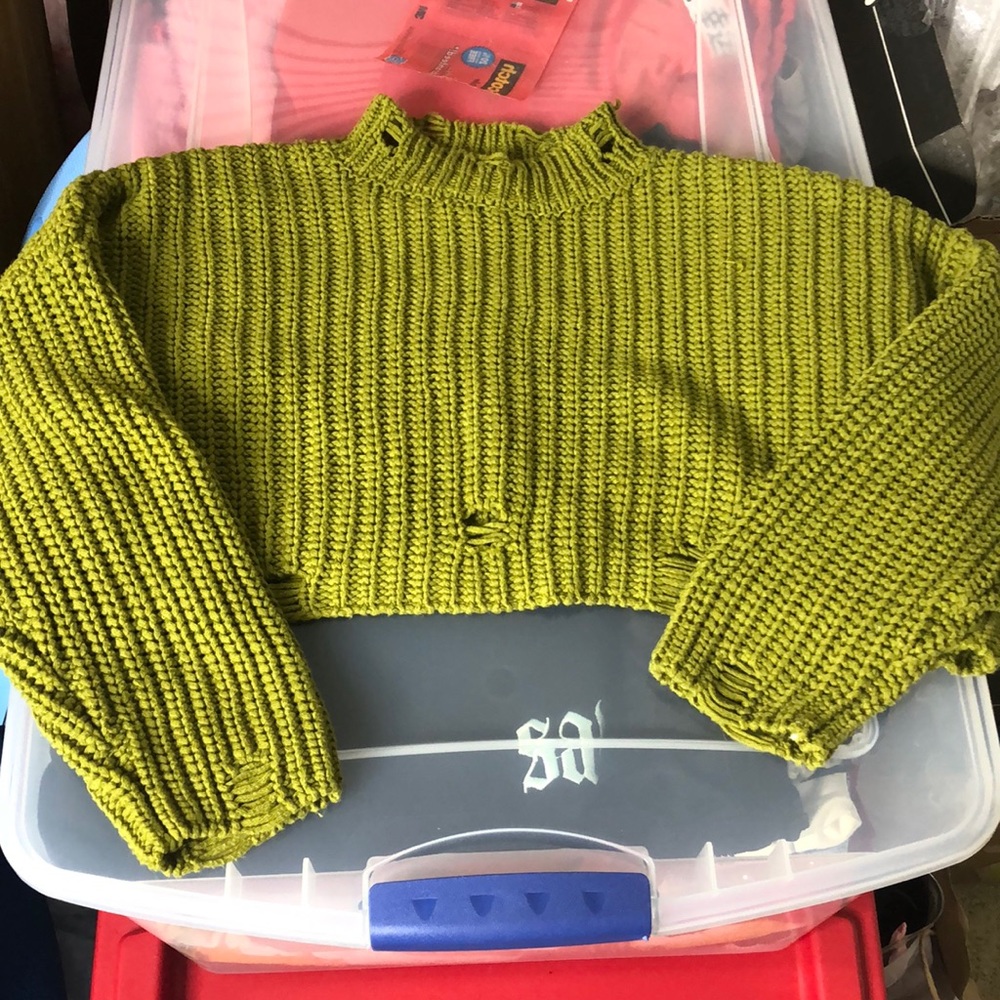 Forever 21 cropped sweater